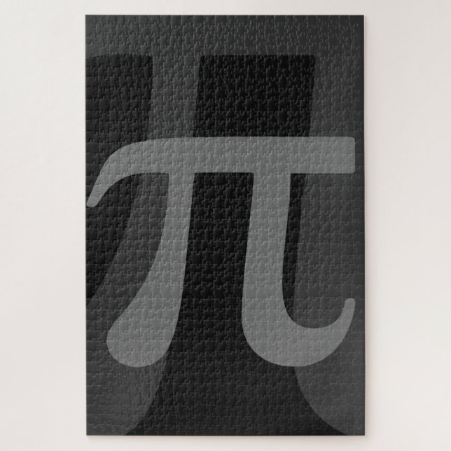 Puzzle Pi oscuro (Vertical)