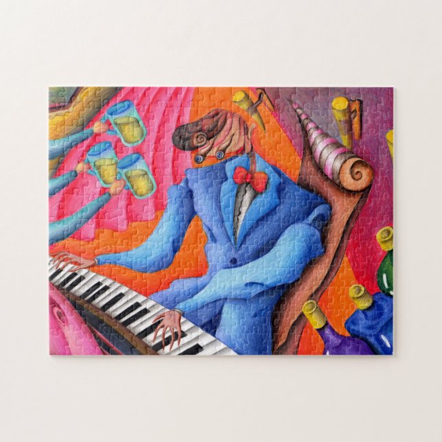Puzzle Pianista del jazz (Horizontal)