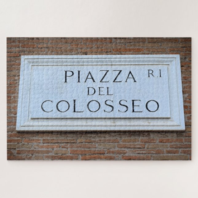 Puzzle Piazza del Colosseo - Roma Colosseum 20x30 1014 pc (Horizontal)