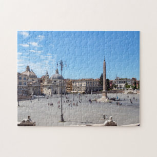 Puzzle Piazza del Popolo - Roma, Italia