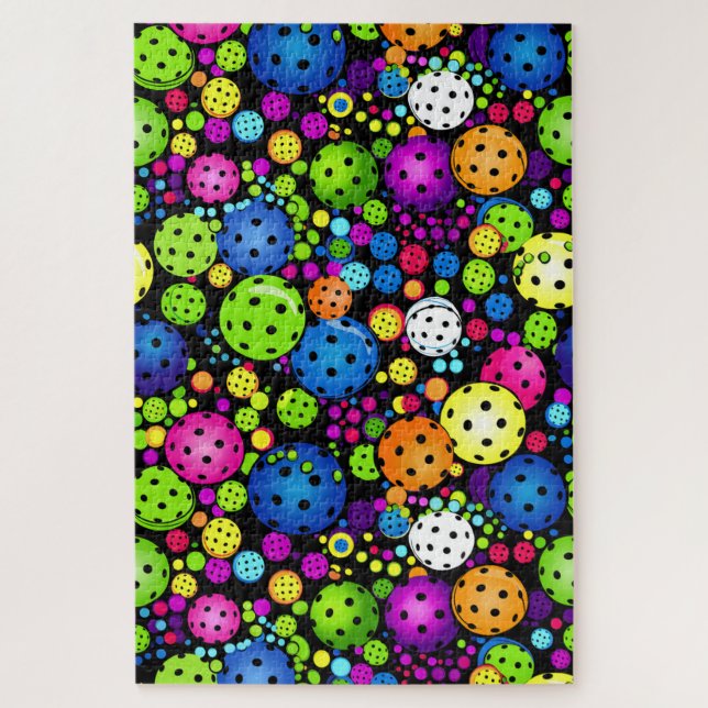 Puzzle Pickleball del mitin eléctrico (Vertical)