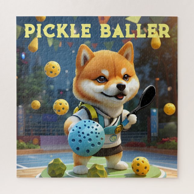 Puzzle Pickleball Lo personalizado (Vertical)