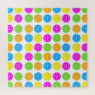 Puzzle Pickleball Polkadots