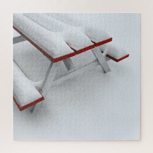 Puzzle picnic de nieve (Vertical)