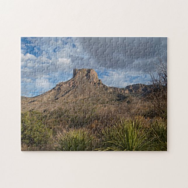 Puzzle Pico Casa Grande, Cuenca Chisos, Big Bend (Horizontal)