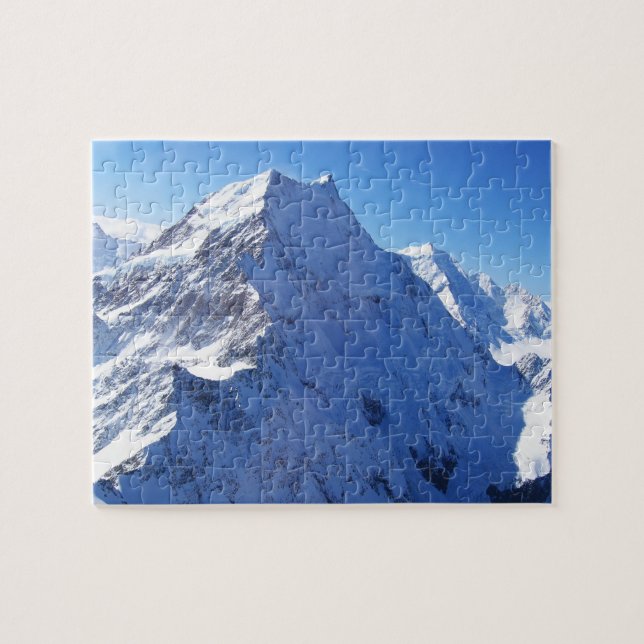 Puzzle Pico Monte Cook (Aoraki), Nueva Zelanda (Horizontal)