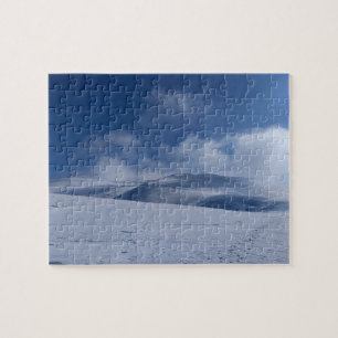 Puzzle Pico nevado del Monte Teghenis personalizado
