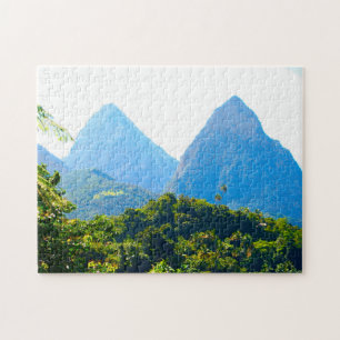 Puzzle Picos gemelos Piton Santa Lucía.