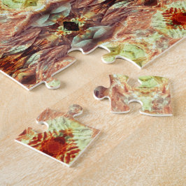 Puzzle Piedra | Patrón de mosaico |