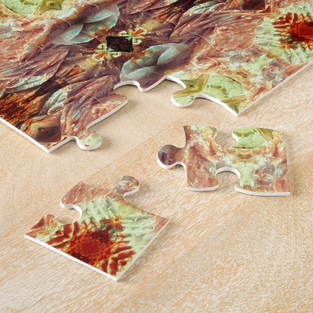 Puzzle Piedra | Patrón de mosaico | (Lado)