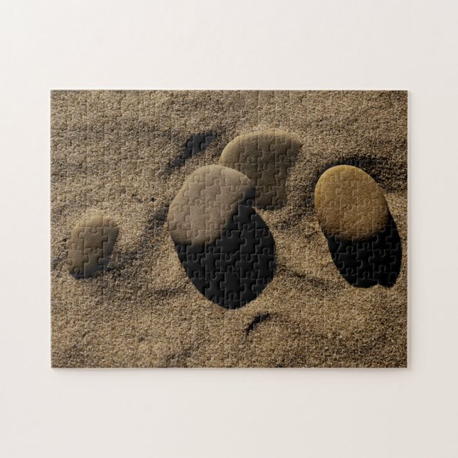 Puzzle Piedras en arena (Horizontal)