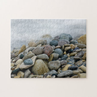 Puzzle Piedras en la orilla del lago Michigan