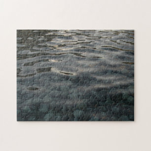 Puzzle Piedras suaves en una serie de aguas rizadas, foto