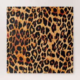 Puzzle Piel animal: Diseño de tela vintage