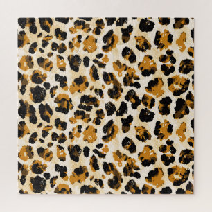 Puzzle Piel de leopardo acuático, gradiente de tintes.