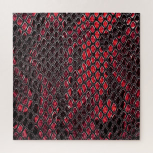 Puzzle Piel de serpiente: fondo abstracto.