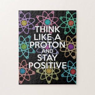 Puzzle Piensa como un protón y mantén la positividad Cien