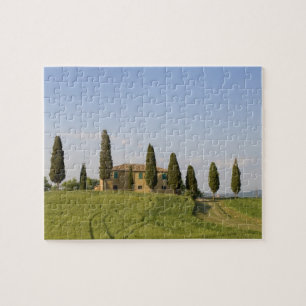 Puzzle Pienza, Val d'Orcia, provincia de Siena, Toscana,
