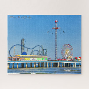 Puzzle Pier de Placer en Galveston, Texas