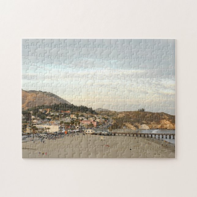 Puzzle Pier en Pismo Beach California Travel Photo (Horizontal)
