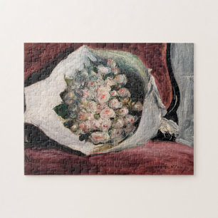 Puzzle Pierre-Auguste Renoir - Bouquet en una caja