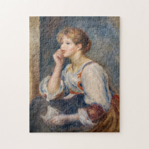Puzzle Pierre-Auguste Renoir - Mujer con carta