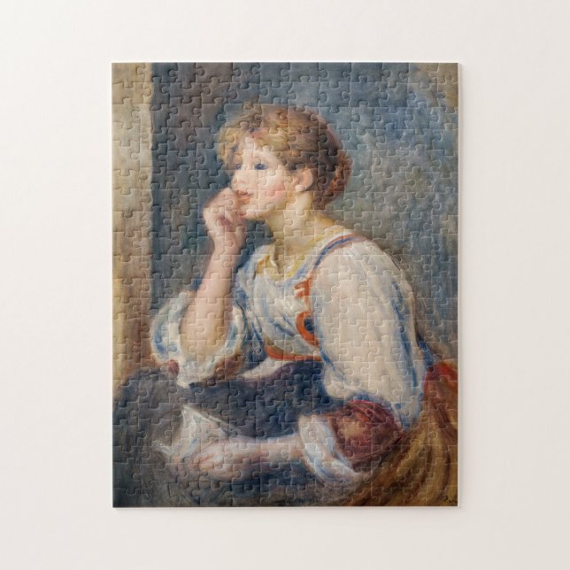 Puzzle Pierre-Auguste Renoir - Mujer con carta (Vertical)