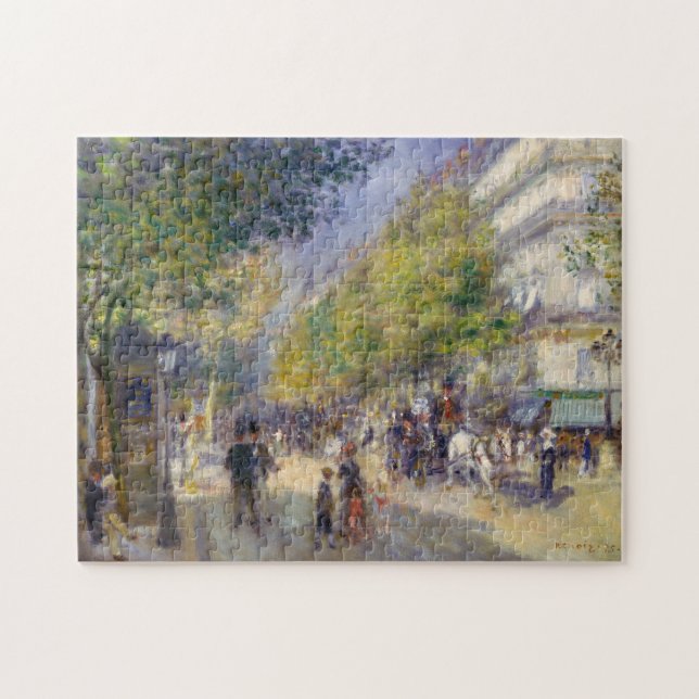 Puzzle Pierre-Auguste Renoir - París, Grands Boulevards (Horizontal)