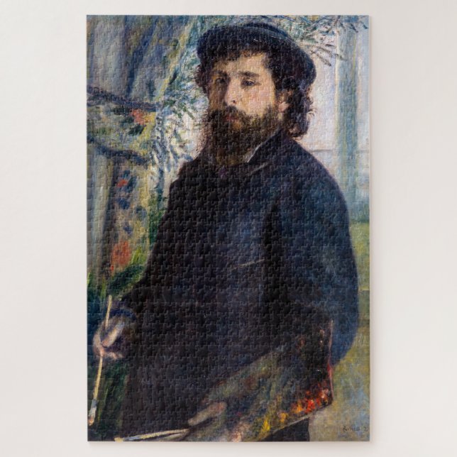 Puzzle Pierre Auguste Renoir - Retrato de Claude Monet (Vertical)
