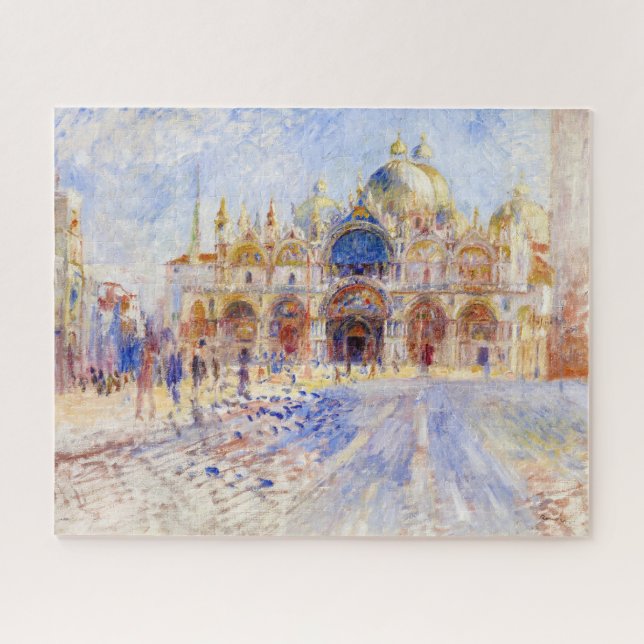 Puzzle Pierre-Auguste Renoir - Venecia, Piazza San Marco (Horizontal)