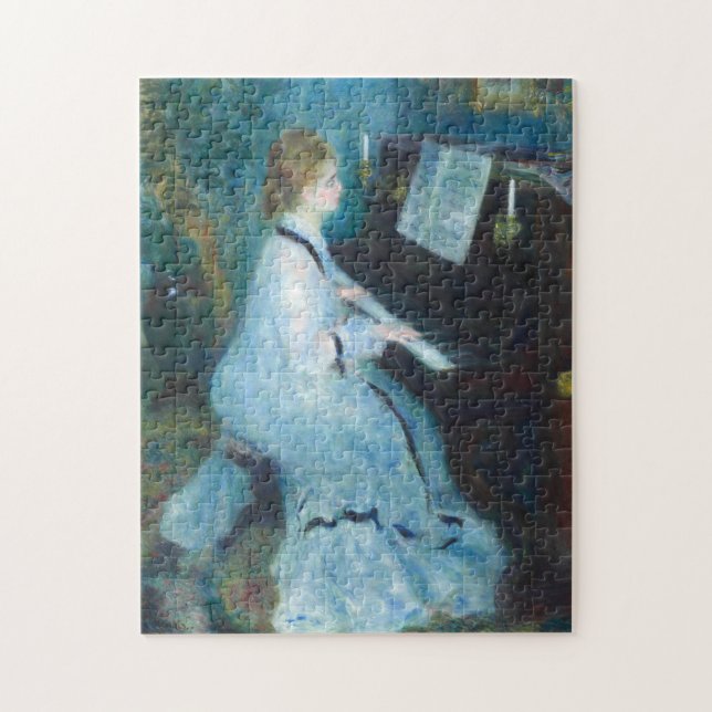 Puzzle Pierre-Auguste Renoir, Woman at the Piano  (Vertical)
