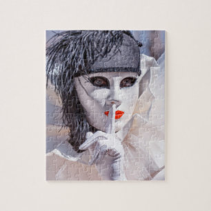 Puzzle Pierrot en el carnaval veneciano de Annecy, Franci