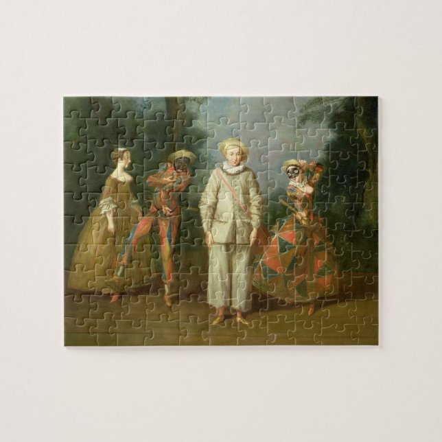 Puzzle Pierrot y Harlequin (Horizontal)