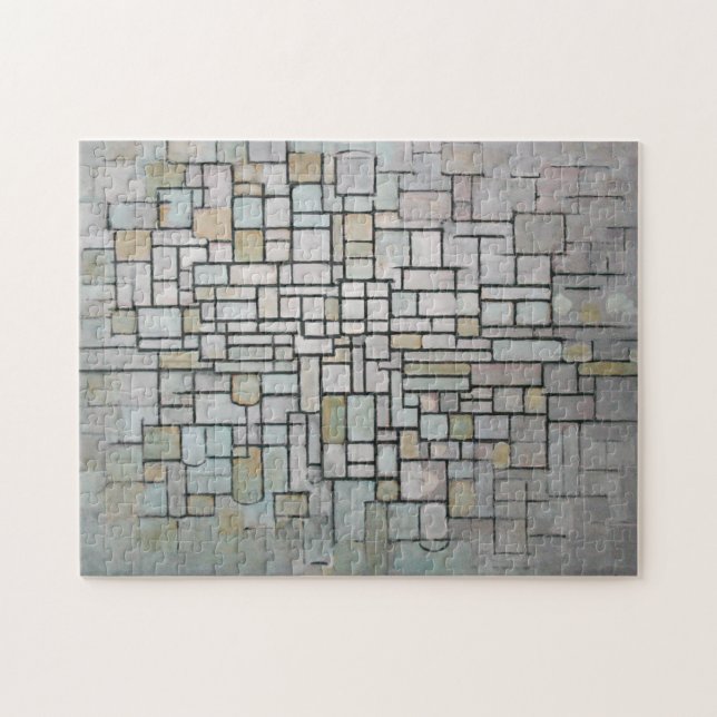 Puzzle PIET MONDRIAAN - Composición No.11 1913 (Horizontal)