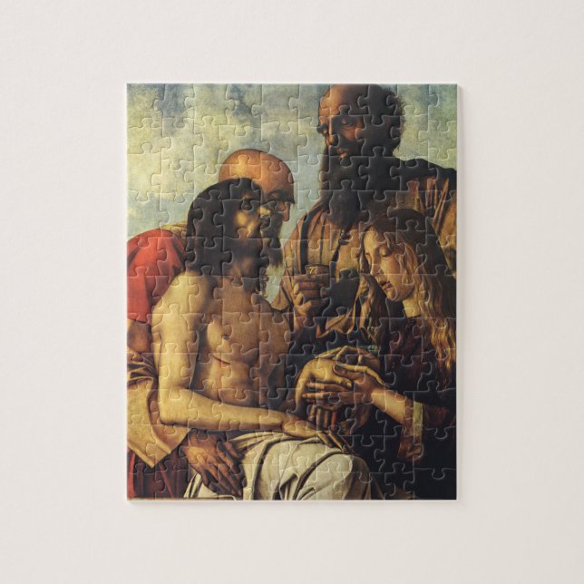 Puzzle Pieta de Giovanni Bellini, Bella Artes del Renacim (Vertical)