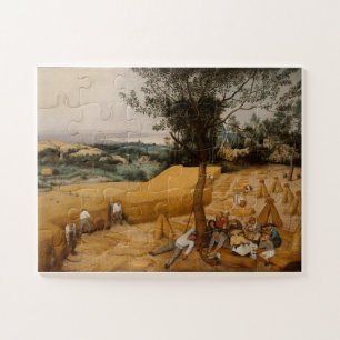 Puzzle Pieter Bruegel, el anciano, los recolectores, 1565