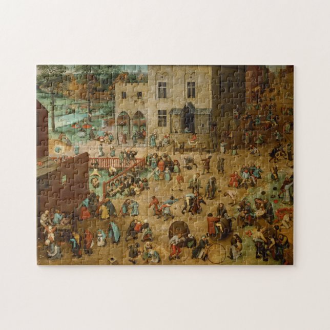 Puzzle Pieter Bruegel el mayor - Juegos infantiles (Horizontal)