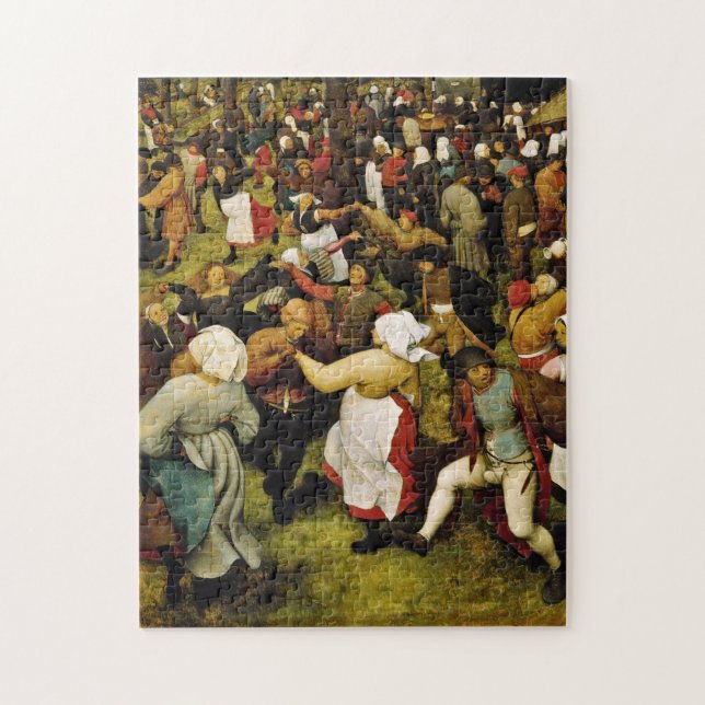 Puzzle Pieter Bruegel El Viejo - El Baile Boda (Vertical)
