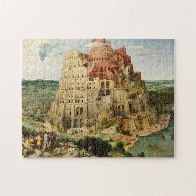 Puzzle Pieter Bruegel La Torre Del Arte Renacentista Babe (Horizontal)