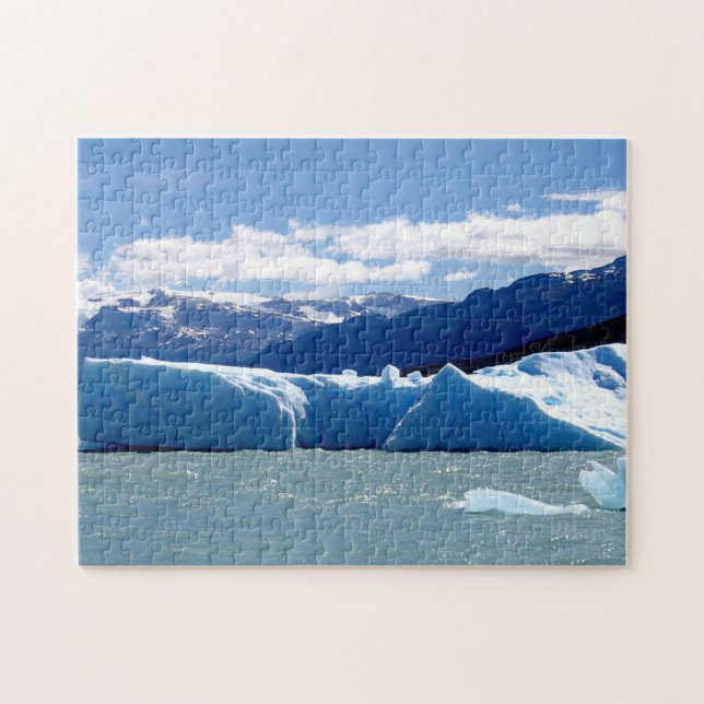 Puzzle Pieza de hielo desprendida del glaciar (Horizontal)