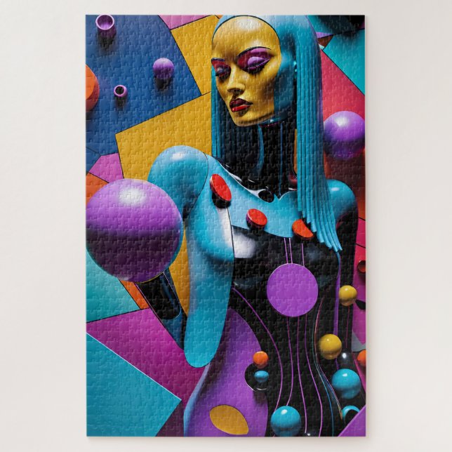 Puzzle Piezas de su telequinesis (Vertical)