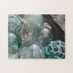 Puzzle Pila De Boyas De Pesca De Vidrio