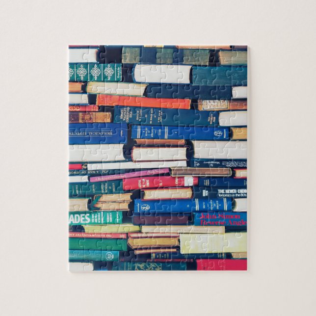 Puzzle Pila de libros (Vertical)