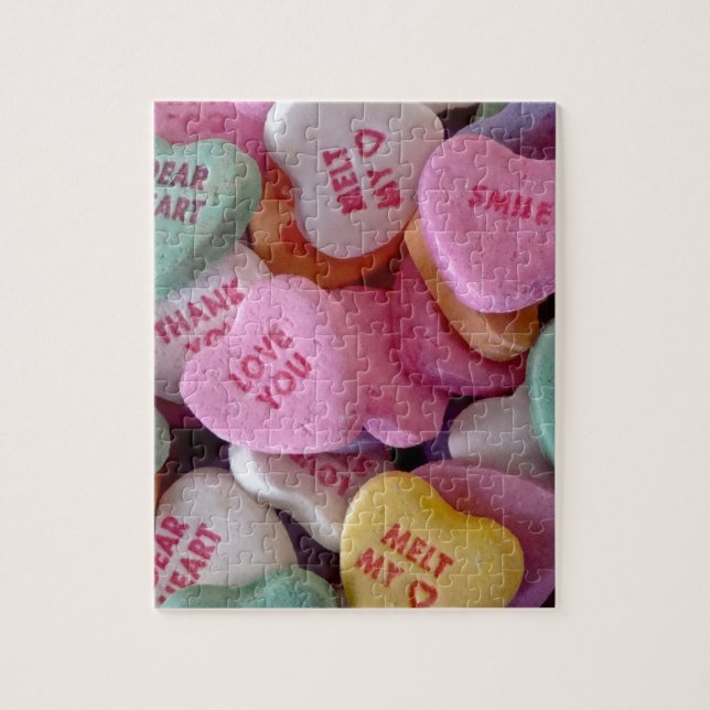 Puzzle Pile de Candy Hearts (Vertical)