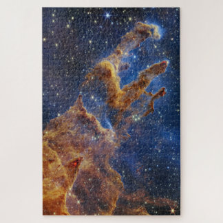 Puzzle Pillars of Creation Eagle Nebula Webb Telescope