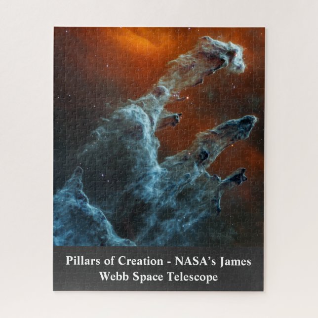 Puzzle Pillars of Creation James Webb Space Telescope (Vertical)
