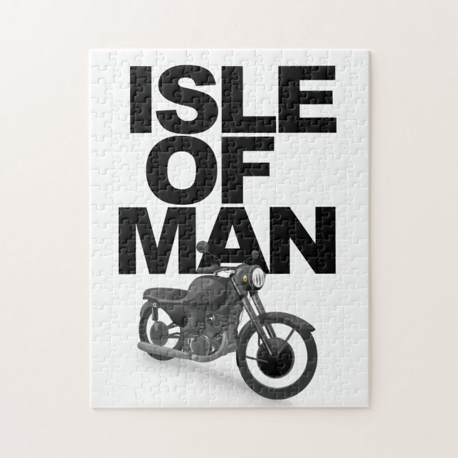 Puzzle Piloto de motocicletas de la Isla de Man (Vertical)