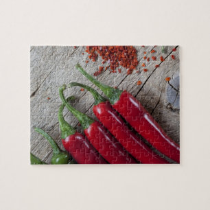 Puzzle Pimienta de chile rojo