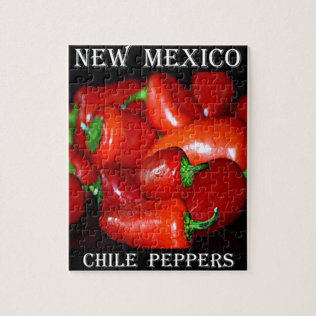 Puzzle Pimientos de chile de Nuevo México (Chile) (Vertical)