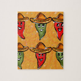 Puzzle Pimientos del Cinco de Mayo